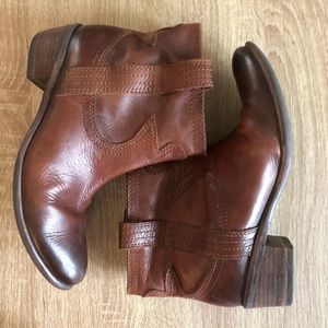 Lucky brand western booties
